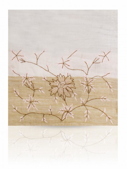 Палантин Женский ZW.EMB/TAUPE